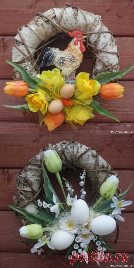 Основа для венка из яичных лотков - Handmade-Paradise