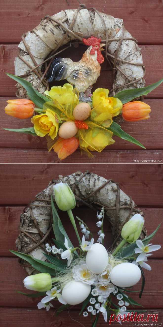 Основа для венка из яичных лотков - Handmade-Paradise