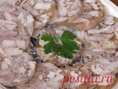 Куриный сальтисон - YouTube