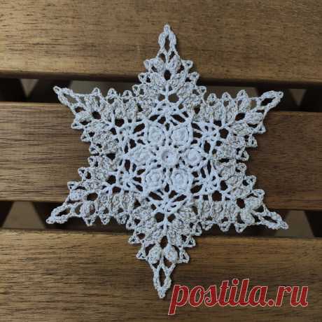 Подборка красивых снежинок