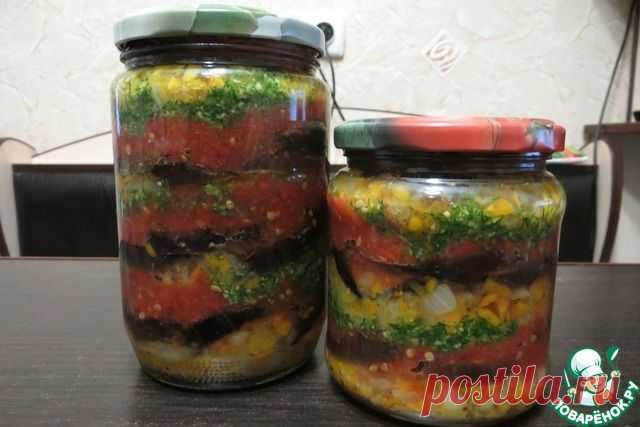 Баклажаны в медовом маринаде