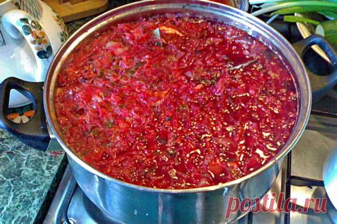 Советско-российский рецепт борща - вкусный, сытный и единственный Хотите приготовить вкусный борщ по секретному рецепту, который объединяет в себе знани