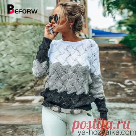 Красивый узор. Спицы.