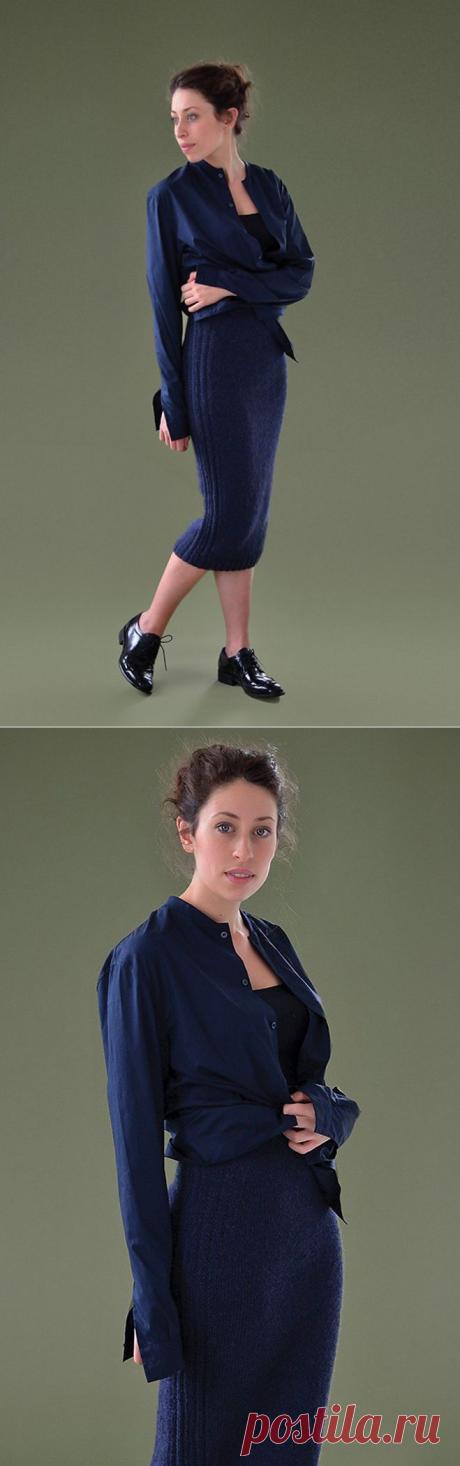 Вязание юбки Flatter, Still