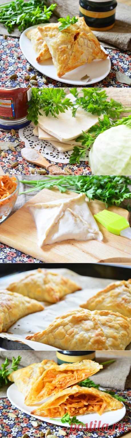Слойки с тушеной капустой | CityWomanCafe.com