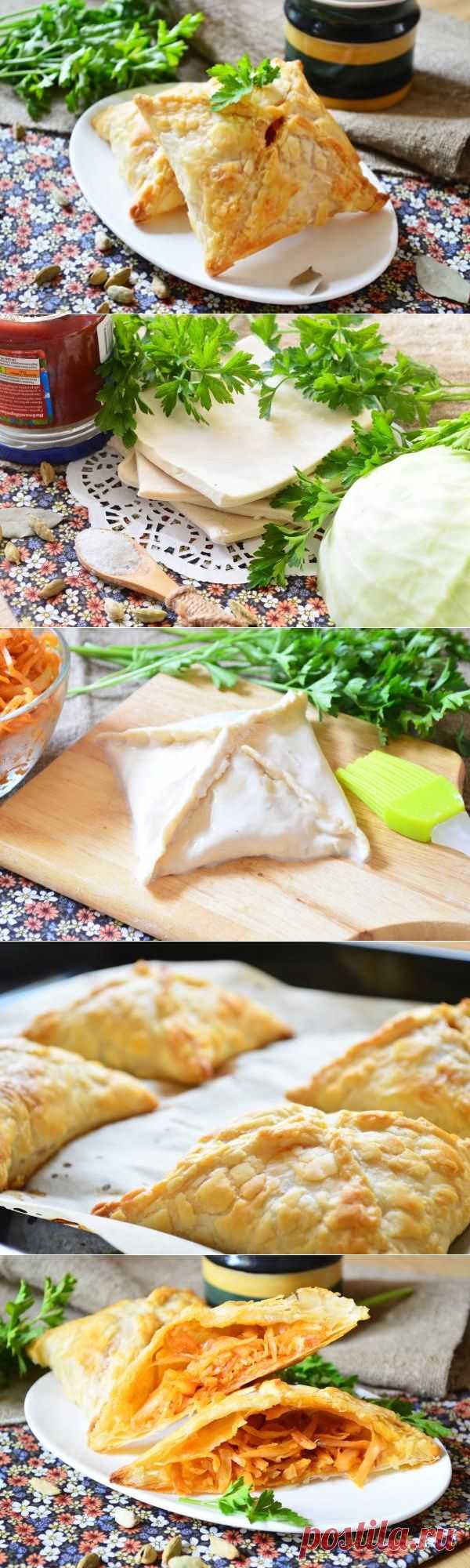 Слойки с тушеной капустой | CityWomanCafe.com