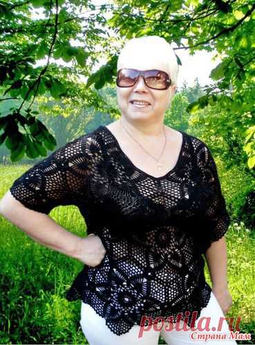 КОФТОЧКА ДЛЯ ПЫШЕК ИЗ ШЕСТИУГОЛЬНЫХ МОТИВОВ.