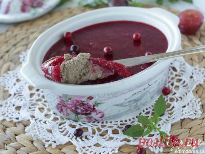 Паштет куриный со сливово-клюквенным желе пользователя ярослава