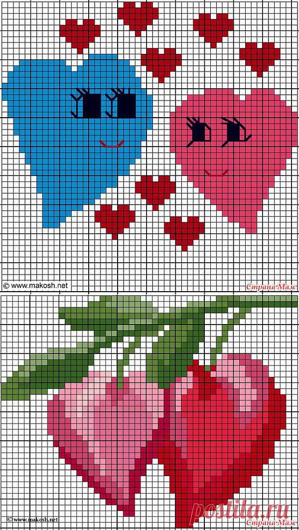 Идеи ко дню всех влюбленных! Выкройки, схемки!! Делимся!!: Дневник группы ""Душевная компания"" - Страна Мам