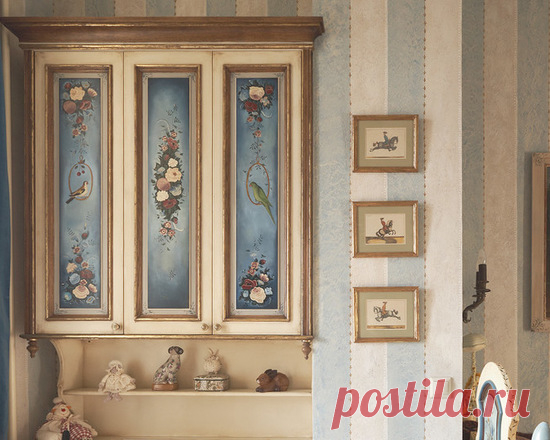 Детская комната в стиле русской дворянской усадьбы первой половины 19 века