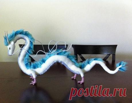 Дракон Хаку крючком. Амигуруми схемы и описания. Автор: Evelyn | IRINELY.ART