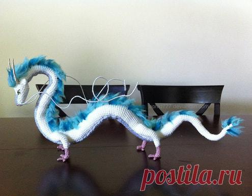Дракон Хаку крючком. Амигуруми схемы и описания. Автор: Evelyn | IRINELY.ART