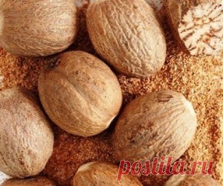 Мускатный орех для улучшения потенции и защиты от варикоза Чтобы получить сильный пряный вкус, достаточно крошечного кусочка этого ореха.