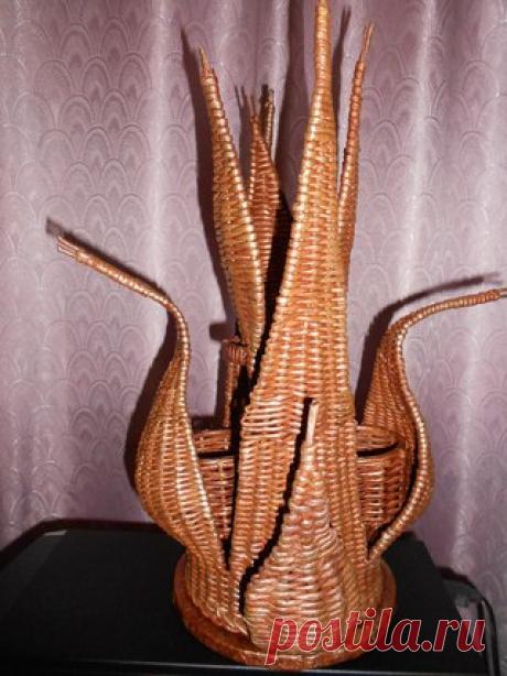 Плетение из газет