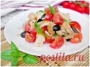 Итальянский хлебный салат Панцанелла с помидорами, рецепт с фото | Я кулинар