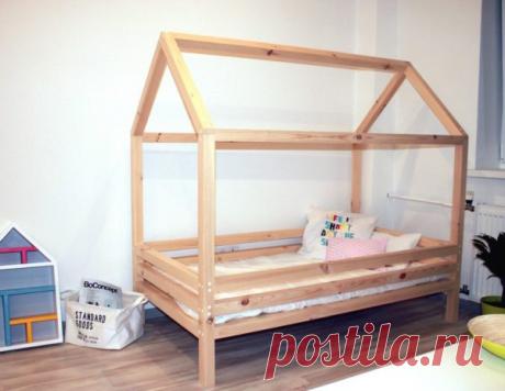 Детская кровать своими руками: чертежи, фото, материал создания | Дневники ремонта obustroeno.club