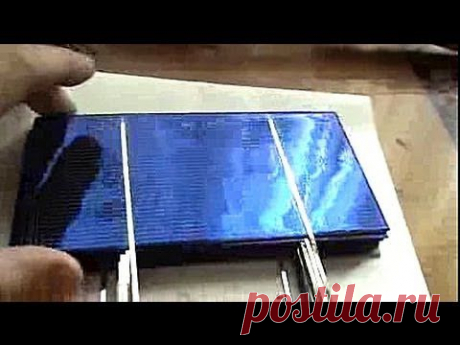 Солнечные элементы с eBay БРАК ! - YouTube