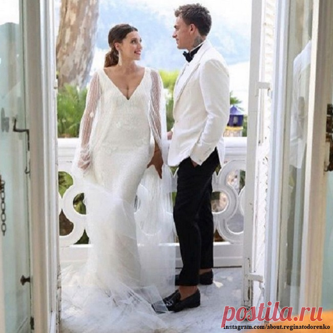 Регина Тодоренко с Владом Топаловым сыграли свадьбу в Сорренто | Краше Всех