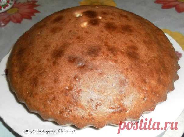 Пирог `Очень легкий, очень быстрый и очень вкусный` Яйца - 2 шт.Сахар - 1 стакан. Чай крепкий - 1 стакан .Масло растительное - 1 ст. л. Сода -1/2 ч. л.Уксус погасить соду . Мука - 2 стакана. Изюм - 1 стакан.Растираем 2 яйца со стаканом сахара, добавляе…
