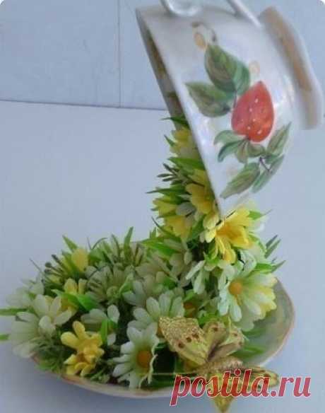 Цветочные чашечки — Сделай сам, идеи для творчества - DIY Ideas