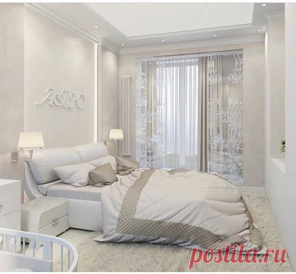 Светлая спальня
