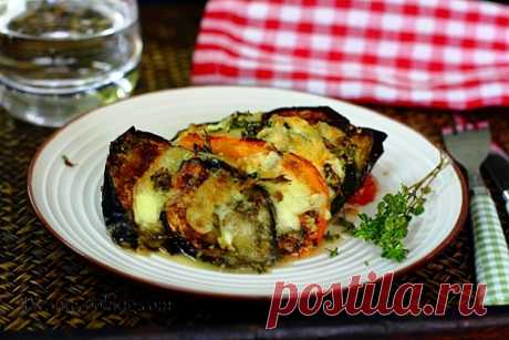 Середземноморська овочева запіканка з травами і моцарелою | Picantecooking