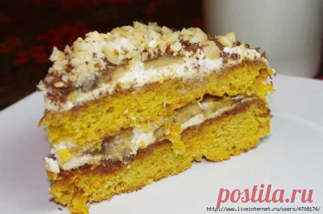 Морковный тортик..