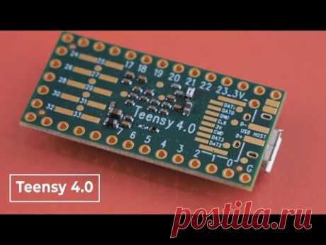 Teensy 4.0. Железки Амперки.