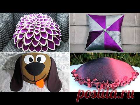 10 креативных идей, как сшить необычные подушки своими руками