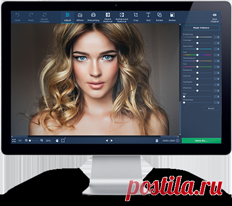 Фоторедактор от Movavi | Скачать редактор фото на русском языке