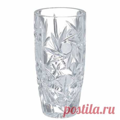 Хрустальная Ваза &quot;Pinwheel&quot; (Завихрение) 20.5 см. Crystal Bohemia купить в Москве