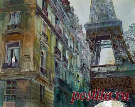 Потрясающие урбанистические пейзажи John Salminen