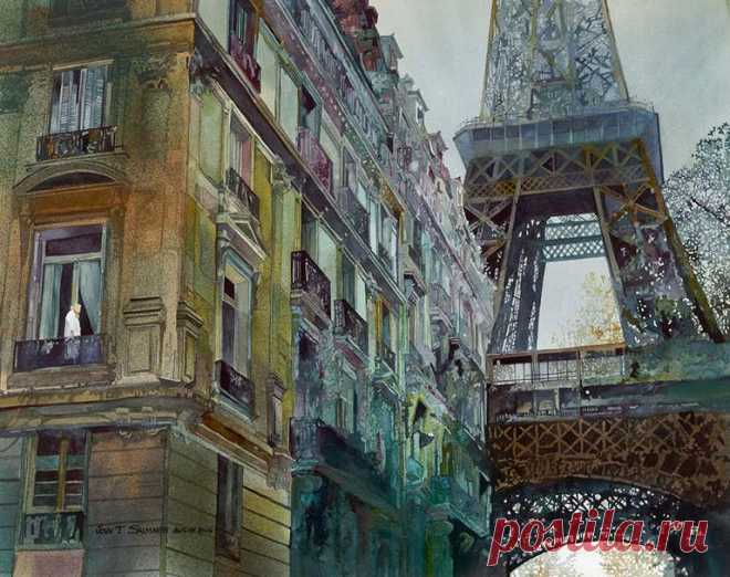 Потрясающие урбанистические пейзажи John Salminen