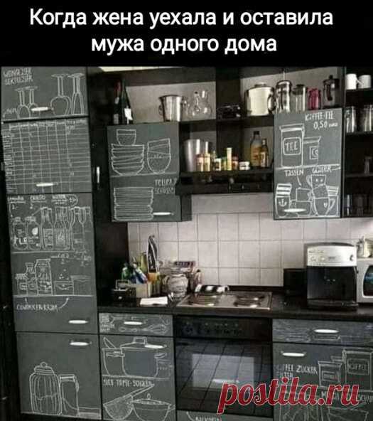 Кухонная шпаргалка Модная одежда и дизайн интерьера своими руками