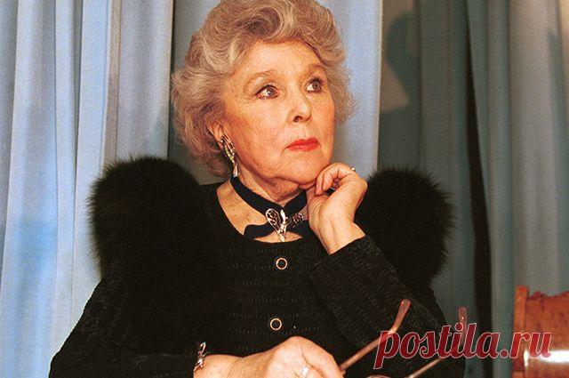 Вечная молодость Веры Васильевой. Почему актриса не скрывает возраста? | Персона | Культура | Аргументы и Факты