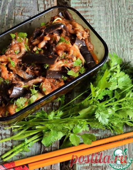 Баклажаны острые – кулинарный рецепт