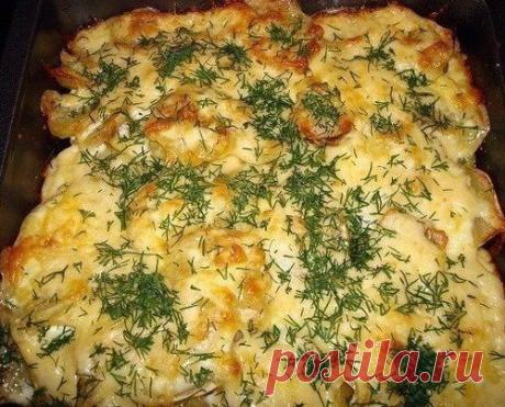 Картошка по-французски с мясом - МирТесен