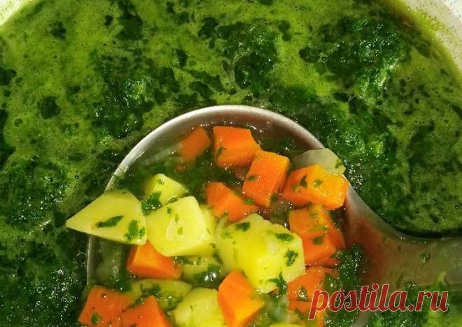 (5) Супчик со шпинатом - пошаговый рецепт с фото. Автор рецепта Диляра . - Cookpad