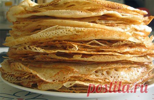 Блины на пиве (нереально вкусные!!!) - Простые рецепты Овкусе.ру
