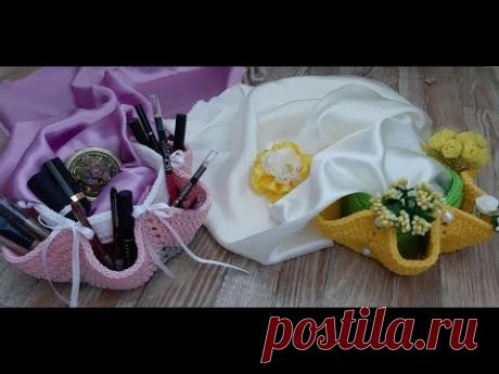 Корзинка-органайзер. Пасхальная корзинка. Праздничный декор. Подарок.