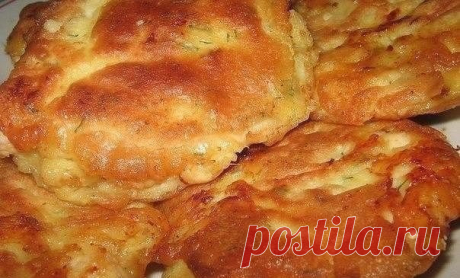 Куриные отбивные в сырном кляре