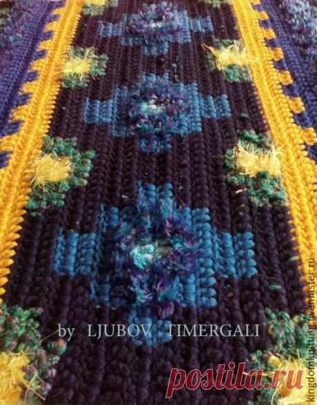 Купить Этно – ковер «Сердце Океана» - разноцветный, ковер, ручная работа