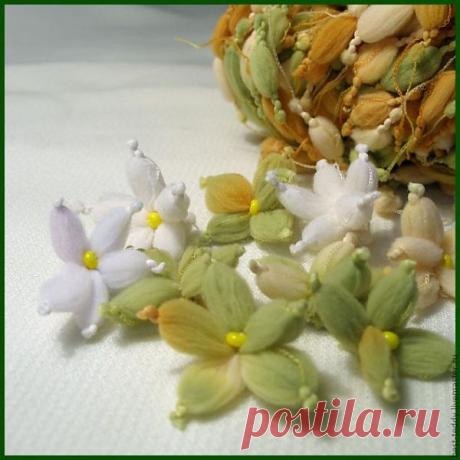 Цветы из пряжи. - Ярмарка Мастеров - ручная работа, handmade