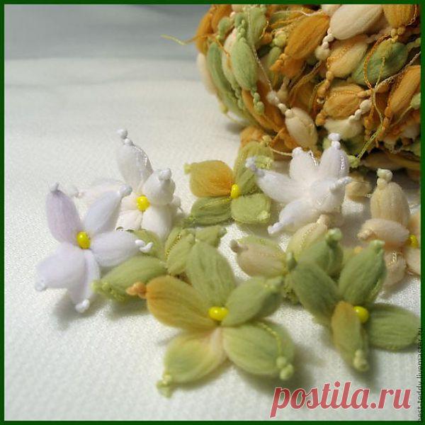 Цветы из пряжи. - Ярмарка Мастеров - ручная работа, handmade