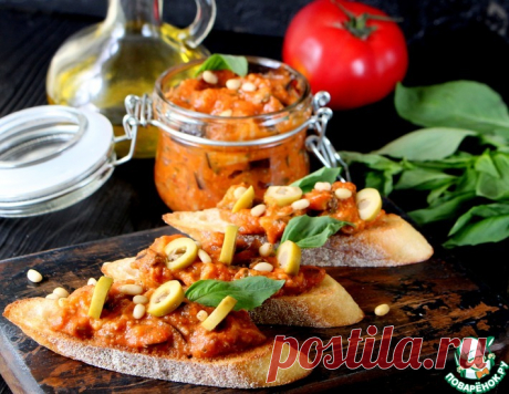 Сицилийская капоната - кулинарный рецепт