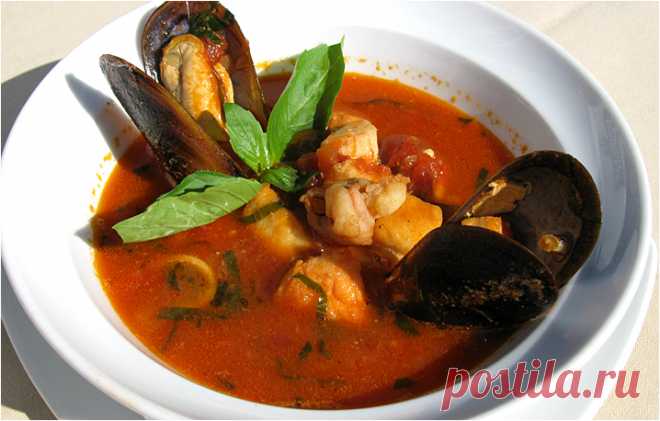 Суп из морепродуктов (Seafood Soup), рецепт супа с фото, как приготовить суп - Пивной ресторан Бургомистр в центре Москвы