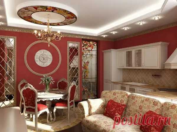 Интерьер кухни-столовой: идеи с фото
