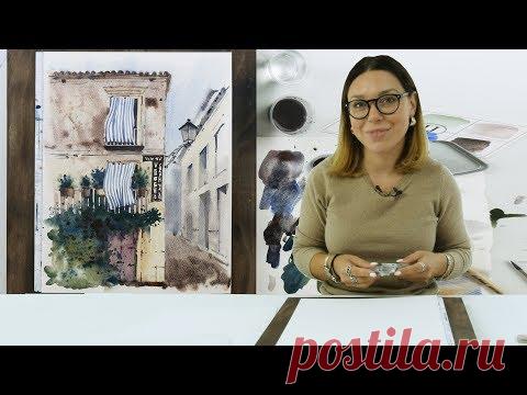 Экспресс-урок по скетчингу «Лето в Калабрии» | Рисуем архитектурный скетч