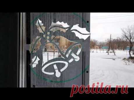 Декорация окна Новогодняя сказка