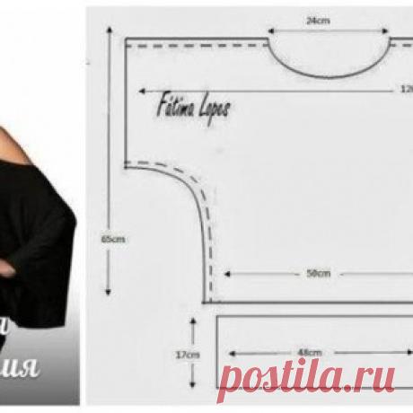 10 простых, но эффектных туник с выкройками, которые можно сшить за пару часов... Незаменимая вещица в гардеробе любой женщины! - МирТесен
